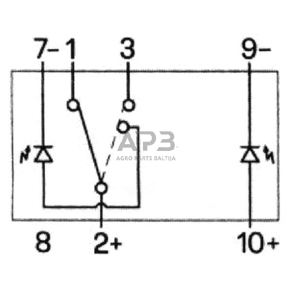 Klavišinis jungiklis 21x37mm Cobo 16716103 2