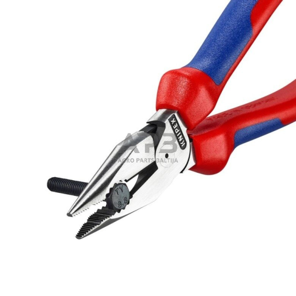 Kombinuotos replės siauromis žiaunomis 185mm KNIPEX 5