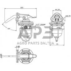 Kuro pompa NH 81711943KR