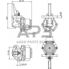 Kuro pompa Renault 6005007513KR