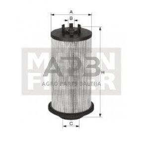 Kuro filtras MANN-FILTER PU10020X