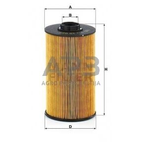 Kuro filtras MANN-FILTER PU10026X