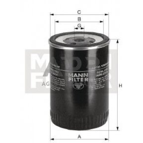 Kuro filtras MANN-FILTER WDK9401