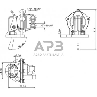 Kuro pompa 4222174M91KR 2