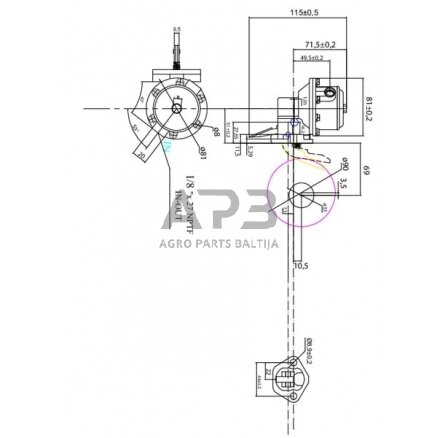 Kuro pompa RE37482KR 1