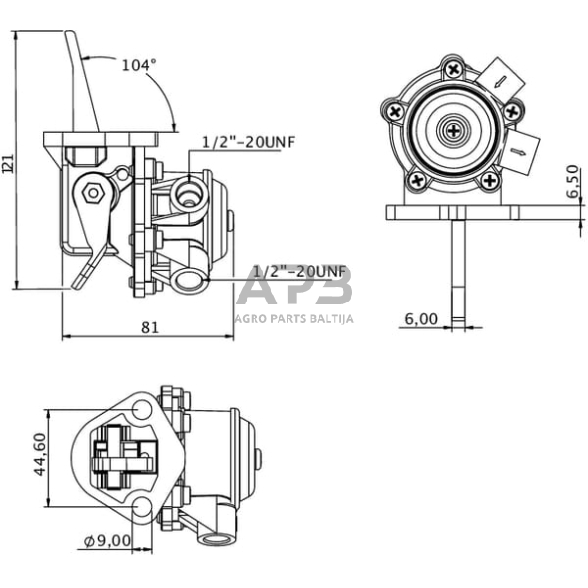 Kuro pompa 4223194M91KR 2