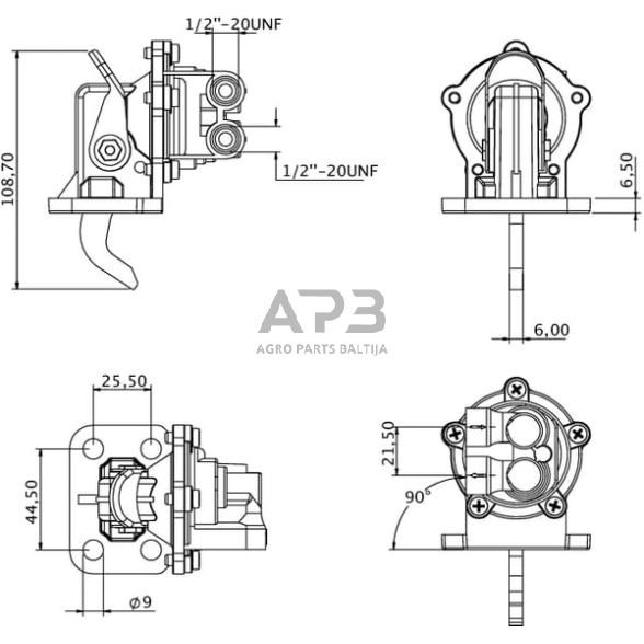 Kuro pompa 4223393M91KR 2