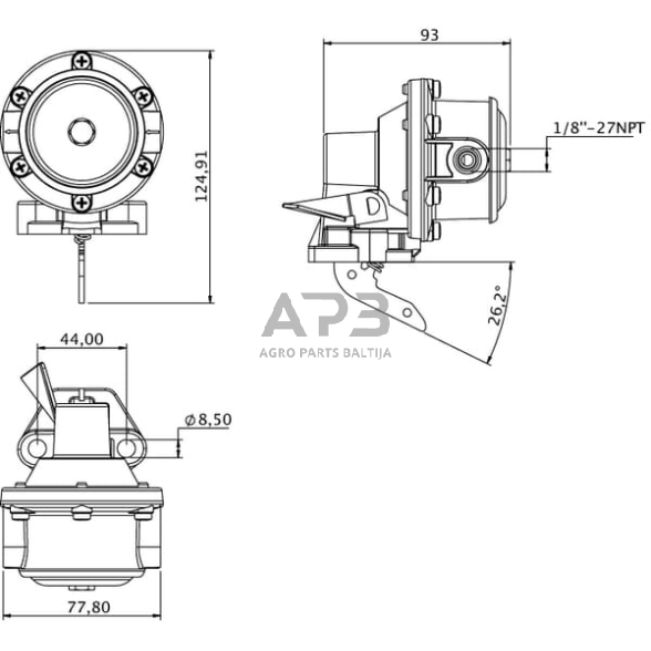 Kuro pompa AR53567KR 1