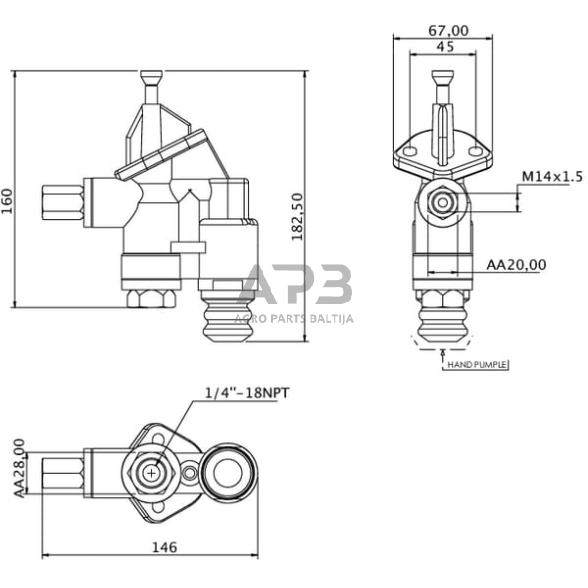 Kuro pompa J936317KR 1