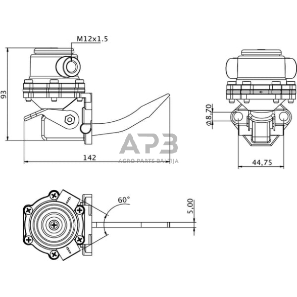 Kuro pompa NH 98419724KR 1