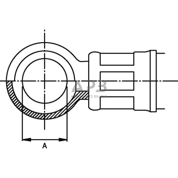 Kuro žarnos antgalis M10 LQ410 1