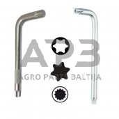 L ir T tipo TORX / spline / E - TORX