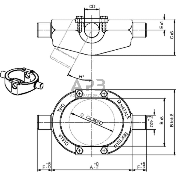 Laikiklis K110 TC9K110 2