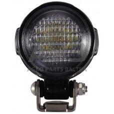 LED darbo žibintas apvalus 15W, 800lm, 9/12/24/33/50V, 82x88mm 1 LED, Hella 1G0995050001