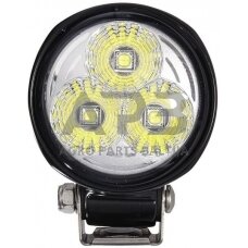 LED darbo žibintas apvalus 1800lm, 12/24V, Ø 83mm, 3 LED, Hella 1G0996476011