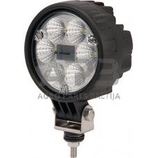 LED darbo žibintas apvalus 24W, 1500lm, 10/30V, Ø 117mm 6 LED LA10007