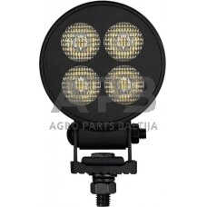 LED darbo žibintas apvalus 24W, 2556lm, 12/24V, 83.9x99.5x59mm 4 LED LA10831