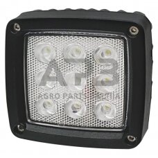 LED darbo žibintas kvadratinis 27W, 3000lm, 10/30V, 9 LED LA10555