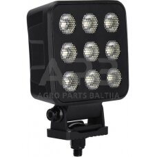 LED darbo žibintas kvadratinis 90W, 6800lm, 12/24V, 108x120.7x52.7mm 18 LED LA10833