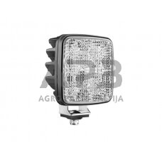 LED darbo žibintas kvadratinis R23, 22W, 1600lm, 12-24V, 129x105x50mm, Wesem CRK2C5493002