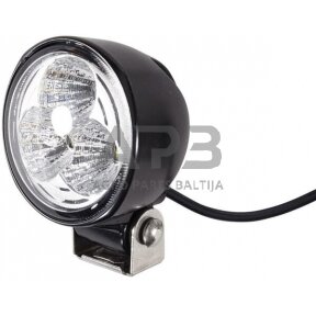 LED darbo žibintas apvalus 1800lm, 12/24V, Ø 83mm, 3 LED, Hella 1G0996476011