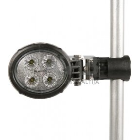 LED darbo žibintas apvalus 18W, 1500lm, 10/30V, Ø 117mm 4 LED LA10018