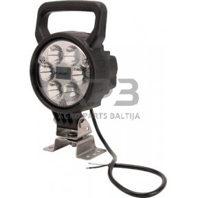 LED darbo žibintas apvalus 25W, 2000lm, 10/30V, Ø 117mm, 6 LED LA10016