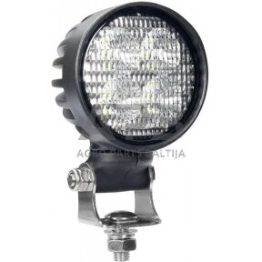 LED darbo žibintas apvalus 40W, 4000lm, 10/30 V, 84x126x71.8mm, 4 LED, LA10550