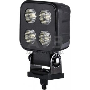 LED darbo žibintas kvadratinis 40W, 2650lm, 12/24V, 70.1x126.6x49.7mm 8 LED LA10832