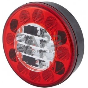 LED priešrūkinis žibintas 10/30V, Ø122mm, 24 LED Hella 2NR357027051