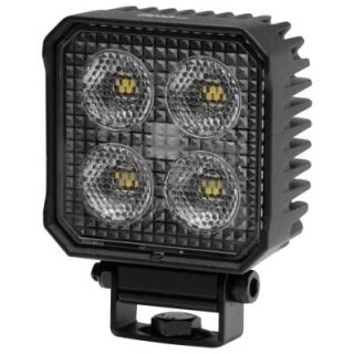 LED darbo žibintas kvadratinis 4 LED, 1700lm 12/24V, Hella 1GA357110002 5