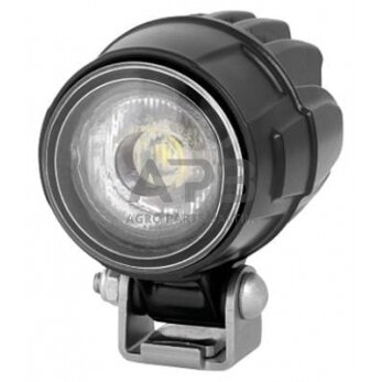 LED darbo žibintas apvalus 15W, 800lm, 9/12/24/33/50V, 82x88mm 1 LED, Hella 1G0995050001 5