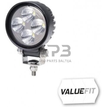 LED darbo žibintas apvalus 500lm, 12/24V, 111mm, 4 LED Hella 1G0357000001 5