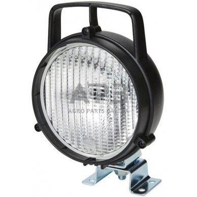 LED darbo žibintas apvalus Halogen, 55/70W, 12/24V, Ø 147mm, Hella 1G3996001331