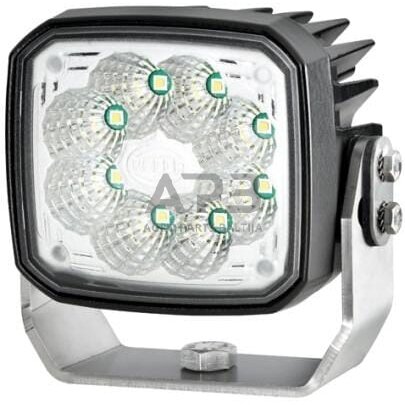 LED darbo žibintas kvadratinis 4000lm, 12/24V, 8 LED's, Hella 1GA995606081 5