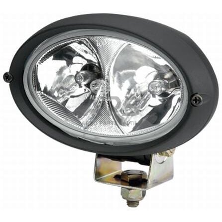 LED darbo žibintas ovalus Halogen, 12V, 160x78x128mm Hella 1GA996161131