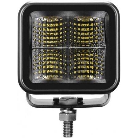 LED darbo žibintas kvadratinis 40W, 4800lm, 12/24V, 81x82.5x67.5mm 4 LED LA10608 1