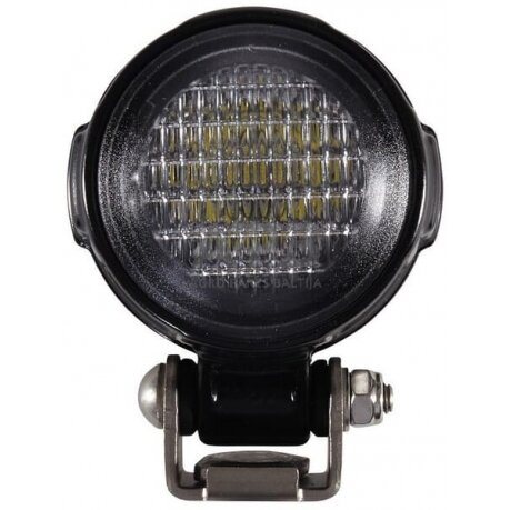 LED darbo žibintas apvalus 15W, 800lm, 9/12/24/33/50V, 82x88mm 1 LED, Hella 1G0995050001 1