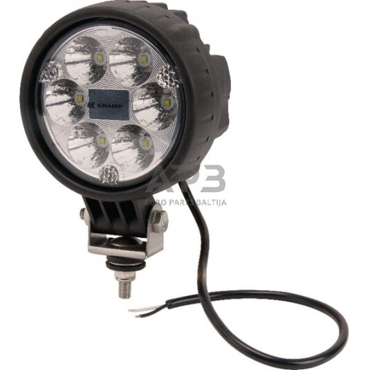 LED darbo žibintas apvalus 29W, 2500lm, 10/30V, Ø 117mm, 6 LED LA10014