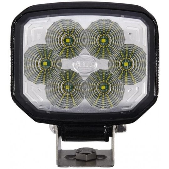 LED darbo žibintas kvadratinis 22W, 1300lm, 12/24V, 112x62x129mm  6 LED Hella 1GA996288001 1