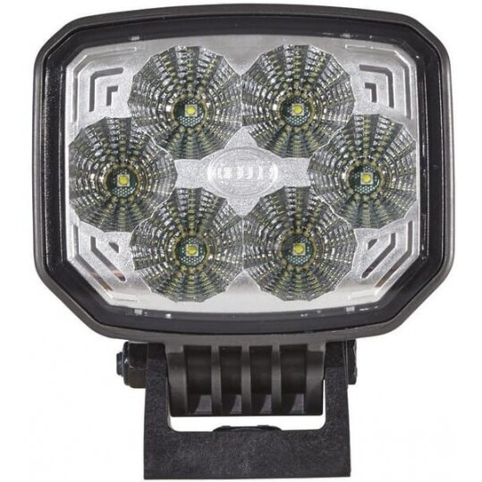 LED darbo žibintas stačiakampis 26W, 1850lm, 12/24V, 6 LED, Hella 1GA996488011 1