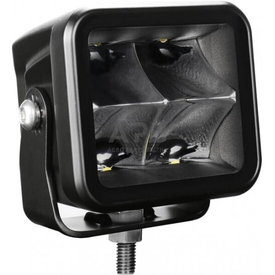 LED darbo žibintas kvadratinis 40W, 4800lm, 12/24V, 81x82.5x67.5mm  4 LED LA10607 2