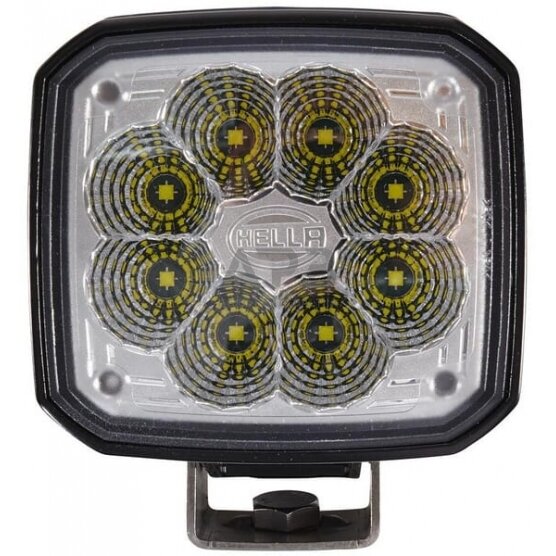 LED darbo žibintas kvadratinis 12/24V, Hella 1GA995606011 1