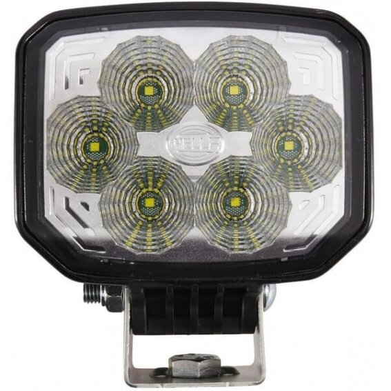 LED darbo žibintas stačiakampis 12W, 1000lm, 12/24V, 6 LED, Hella 1GA996188511 1