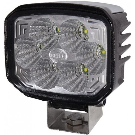 LED darbo žibintas kvadratinis 22W, 1300lm, 12/24V, 112x62x129mm  6 LED Hella 1GA996288001