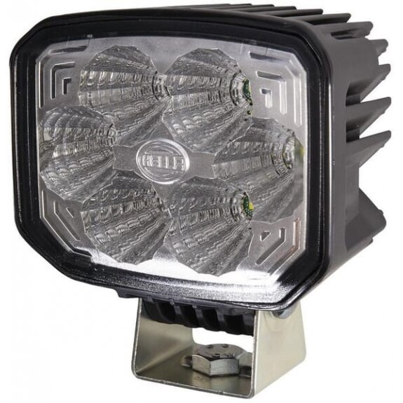 LED darbo žibintas stačiakampis 12W, 1000lm, 12/24V, 6 LED, Hella 1GA996188511