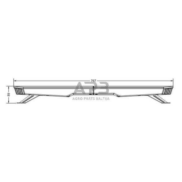 LED Bar žibintas 100/200W, 12-24V, 767x89x280 mm TA2 LA20096 3