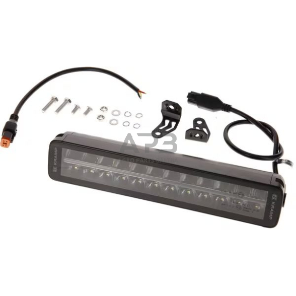 LED Bar žibintas 120W, 10080lm, 12/24V, balta/oranžinė, 357x70x67mm, 24 LED, E-BOOST LA10812