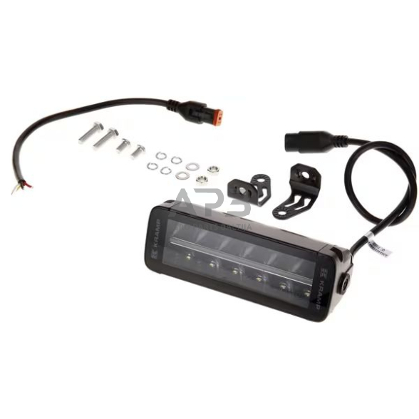 LED Bar žibintas 60W, 5040lm, 12/24V, balta/oranžinė, 204x70x67mm, 12 LED, E-BOOST LA10811