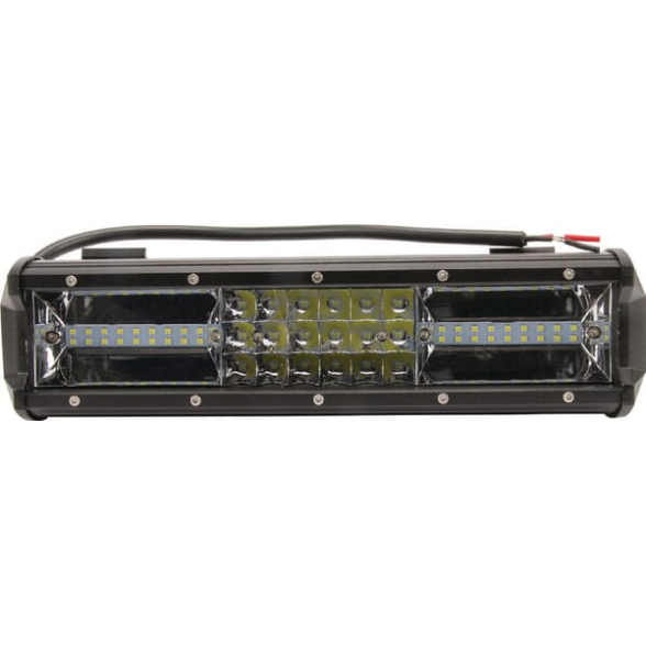 LED Bar žibintas 81W, 7290lm, 12/24V, balta, 301.8x89mm, kabelis, 54 LED LA10301